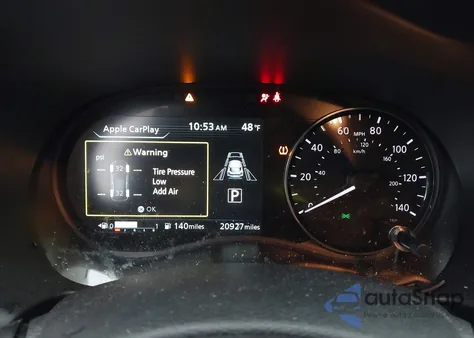 2022 Nissan Kicks Sv Xtronic Cvt z USA, uszkodzony, nr VIN 3N1CP5CVXNL519471